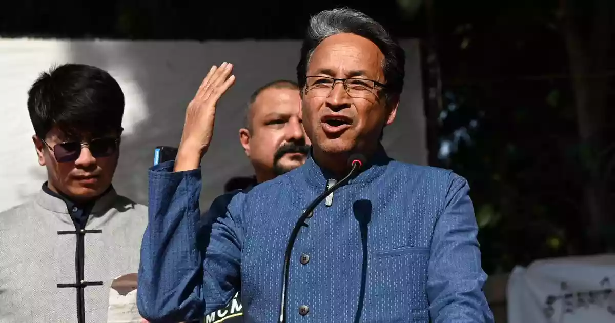 Sonam Wangchuk’s speech appealing for peace suppressed from detaining authority