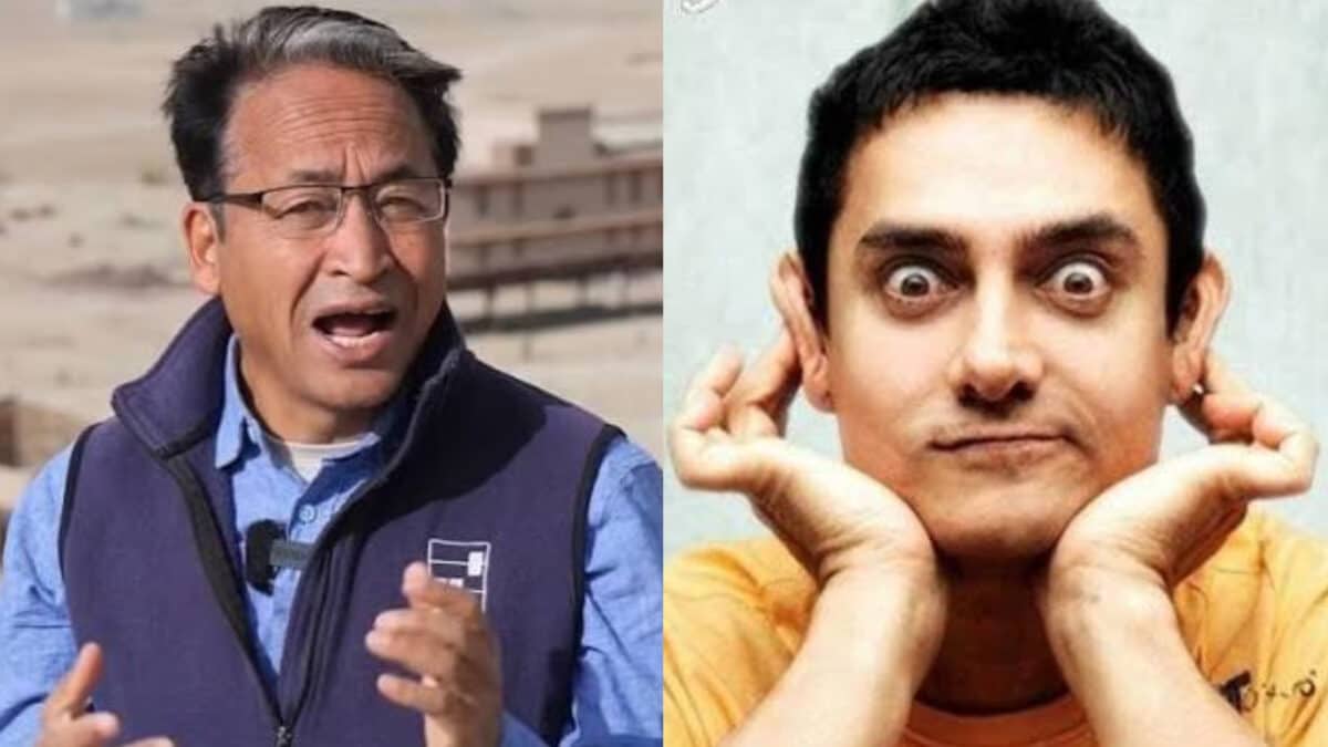 Engineer, educator and activist Sonam Wangchuk, who has often claimed that Aamir Khan’s 3 Idiots was inspired by him, has taken a dig at the Bollywood