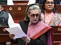 Sonia Gandhi raised concerns in the Rajya Sabha about ASHA and Anganwadi workers. These women are overburdened and underpaid for their vital government program