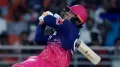 <b>Indian Premier League, Eliminator, New Chandigarh </b> <b>Rajasthan Royals 243-8 (20 overs): </b>Sooryavanshi 97 (29); Hinge 3-54