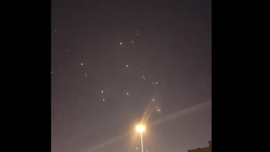 Sounds of multiple explosions were heard over Qatar’s capital, Doha, on Monday, Sounds of multiple explosions were heard over Qatar’s capital, Doha, on Monday, amid heightened tensions following Tehran’s threat to retaliate against US strikes on Iranian nuclear sites, Reuters reported.