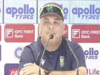 South Africa's head coach, Shukri Conrad, has described the upcoming two Tests in India as the 