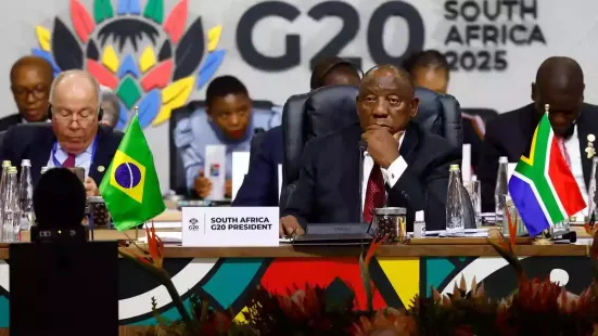 South African President Cyril Ramaphosa will not hand the next presidency of the G20 to a U.S. embassy representative after U.S. President Donald Trumprefused