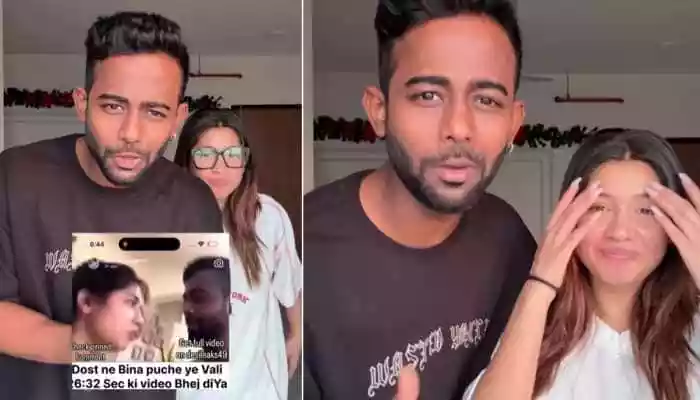 Justin D'Cruz And Sakshi Srinivas: The duo urged everyone to stop sharing the link and said in the fresh video, “Uss link pe 1.5 se 2 lakh shares hai..