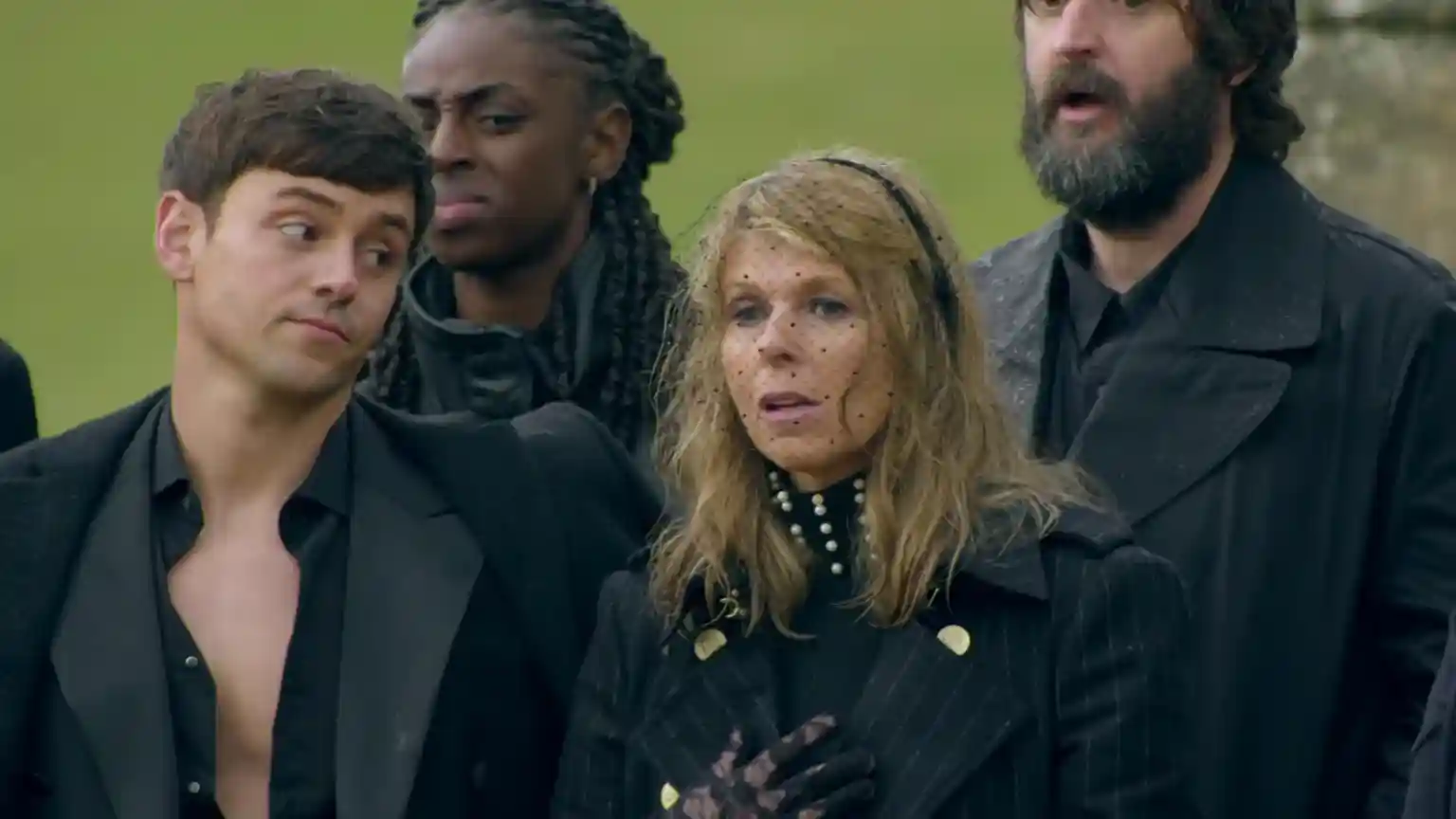 Spoiler warning: This article reveals details from the second episode of The Celebrity Traitors</b> The second episode of The Celebrity Traitors has taken place and all we're talking about is Tom Daley giving Kate Garraway a serious side-eye. The presenter is suspect #1 for the Olympic diver, who made zero efforts to hide it during Thursday night's show.Spoiler warning: This article reveals details from the second episode of The Celebrity Traitors</b>The second episode of The Celebrity Traitors has taken place and all we're talking about is Tom Daley giving Kate Garraway a serious side-eye.The presenter is suspect #1 for the Olympic diver, who made zero efforts to hide it during Thursday night's show.At one point, Garraway declares she is 