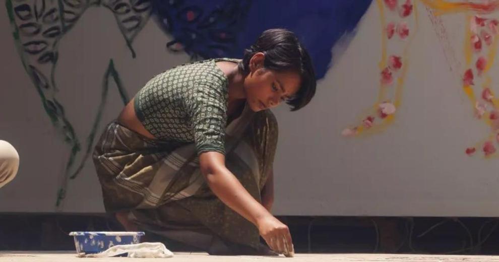 “There is my friend, my sister,” said Pinky Kumari, her face lighting up with a smile. She was pointing to a photograph on display at an art exhibition in
