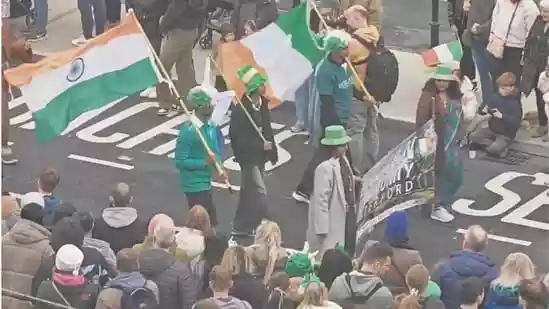 St Patrick's Day is full of Indians