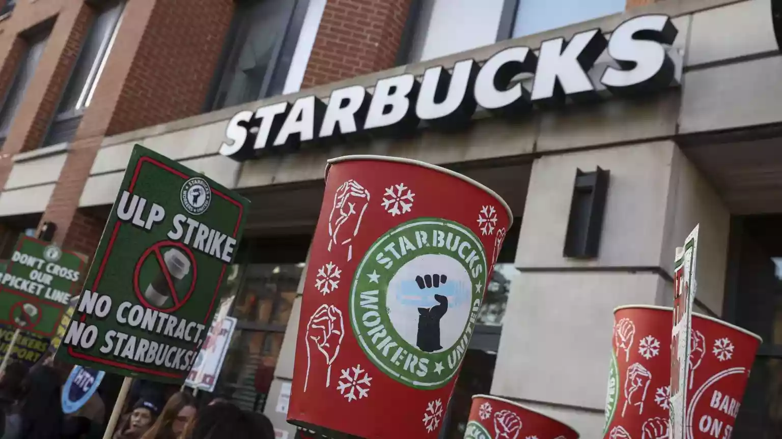 Starbucks workers and unions in 10 countries to protest in support of US baristas