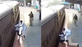 In a post on X, the South Western Railway described the incident as “alert, brave, and vigilant,” highlighting the remarkable presence of mind