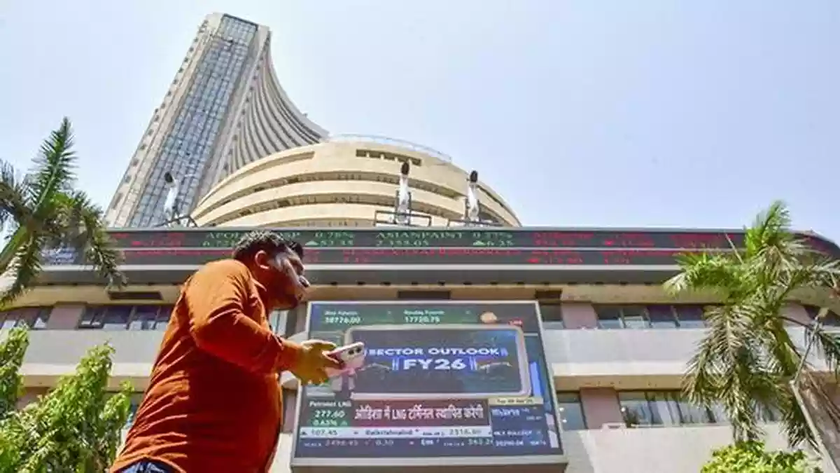 Stock market benchmark indices Sensex and Nifty continued to trade lower on Friday (February 6, 2026) after the RBI decided to pause on the policy rate front