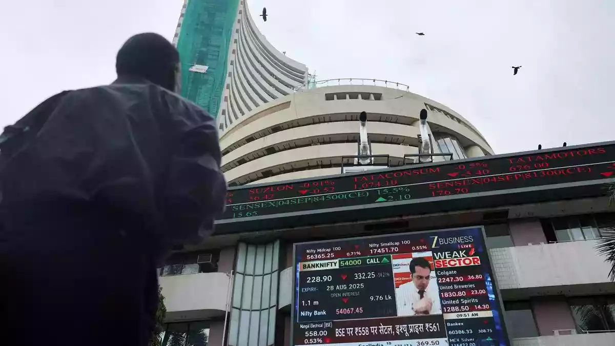 Equity benchmark indices Sensex and Nifty encountered heavy volatility in early trade on Wednesday (January 14, 2026), with investors staying on the sidelines