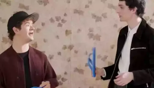 Stranger Things Season 5 Finale: The clip opens with the two actors being handed a series of objects most Indian households are already familiar with