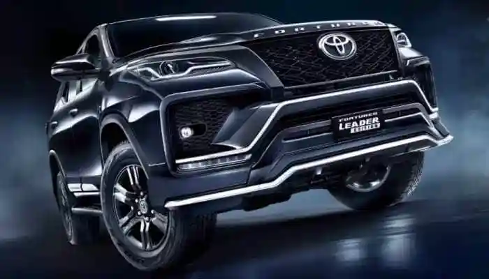<strong>2025 Toyota Fortuner Leader Edition:</strong> Toyota Kirloskar Motor (TKM) launched the 2025 Fortuner Leader Edition, bringing minor cosmetic updates and new features to its popular SUV. <strong>2025 Toyota Fortuner Leader Edition Launched:</strong> Toyota Kirloskar Motor (TKM) launched the 2025 Fortuner Leader Edition, bringing minor cosmetic updates and new features to its popular SUV. Bookings will open in the second week of October 2025. The 2025 Toyota Fortuner Leader Edition is available in four colours - Pearl White, Attitude Black, Silver, and Superior White. It sports a new grille, redesigned front and rear bumper spoilers, and added chrome garnish.<strong>2025 Toyota Fortuner Leader Edition:</strong> Toyota Kirloskar Motor (TKM) launched the 2025 Fortuner Leader Edition, bringing minor cosmetic updates and new features to its popular SUV.<strong>2025 Toyota Fortuner Leader Edition Launched:</strong> Toyota Kirloskar Motor (TKM) launched the 2025 Fortuner Leader Edition, bringing minor cosmetic updates and new features to its popular SUV. Bookings will open in the second week of October 2025. The 2025 Toyota Fortuner Leader Edition is available in four colours - Pearl White, Attitude Black, Silver, and Superior White. It sports a new grille, redesigned front and rear bumper spoilers, and added chrome garnish. 