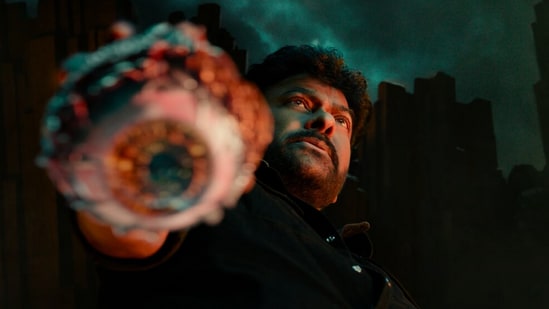 <strong>Vishwambhara glimpse: </strong>Ahead of Chiranjeevi's birthday on 22 August, a special glimpse from his upcoming film Vishwambhara was released on Thursday. The socio-fantasy directed by Vassishta seems to see him as a larger-than-life character whose lore is being told to a little girl.
