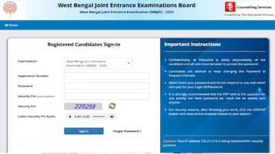 <strong>WBJEE 2025 Results Declared:</strong> The West Bengal Joint Entrance Examination Board (WBJEEB) on Friday declared the results of WBJEE 2025. Candidates who appeared for the state engineering entrance exam can now check their scores and download the rank cards from the official website at wbjeeb.nic.in.