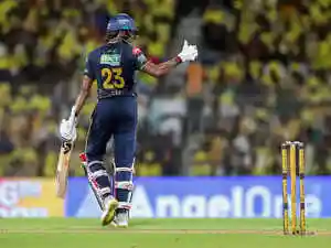 Gujarat Titans secured an impressive 8-wicket victory over Chennai Super Kings, thanks to a fluent half-century from Sai Sudharsan and crucial support from