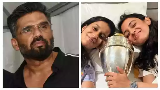 Suniel Shetty praises Jemimah Rodrigues for standing by Smriti Mandhana
