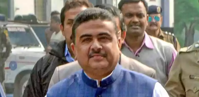 Suvendu Adhikari in action