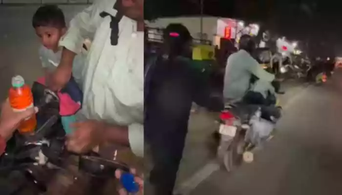 Swiggy Delivery Partner Helps Stranded Family With Fuel At Night