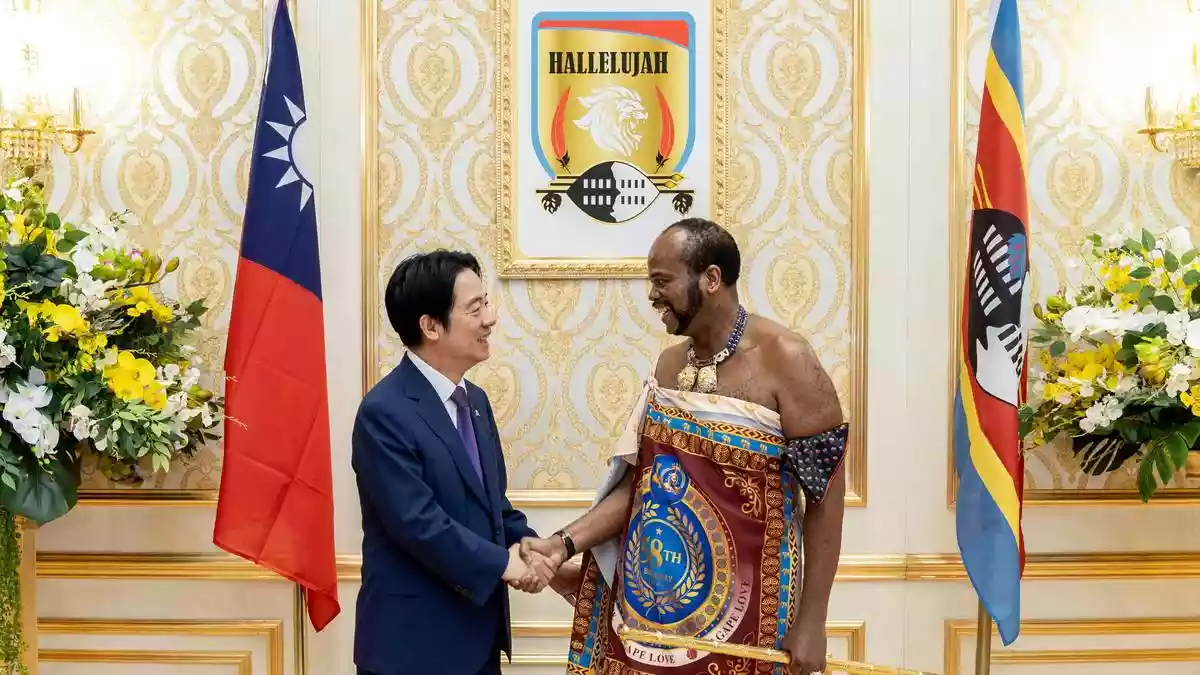 Taiwan has the right to engage with ​the world, and no country can stop that, ⁠President Lai Ching-te told Eswatini’s king after he arrived for a
