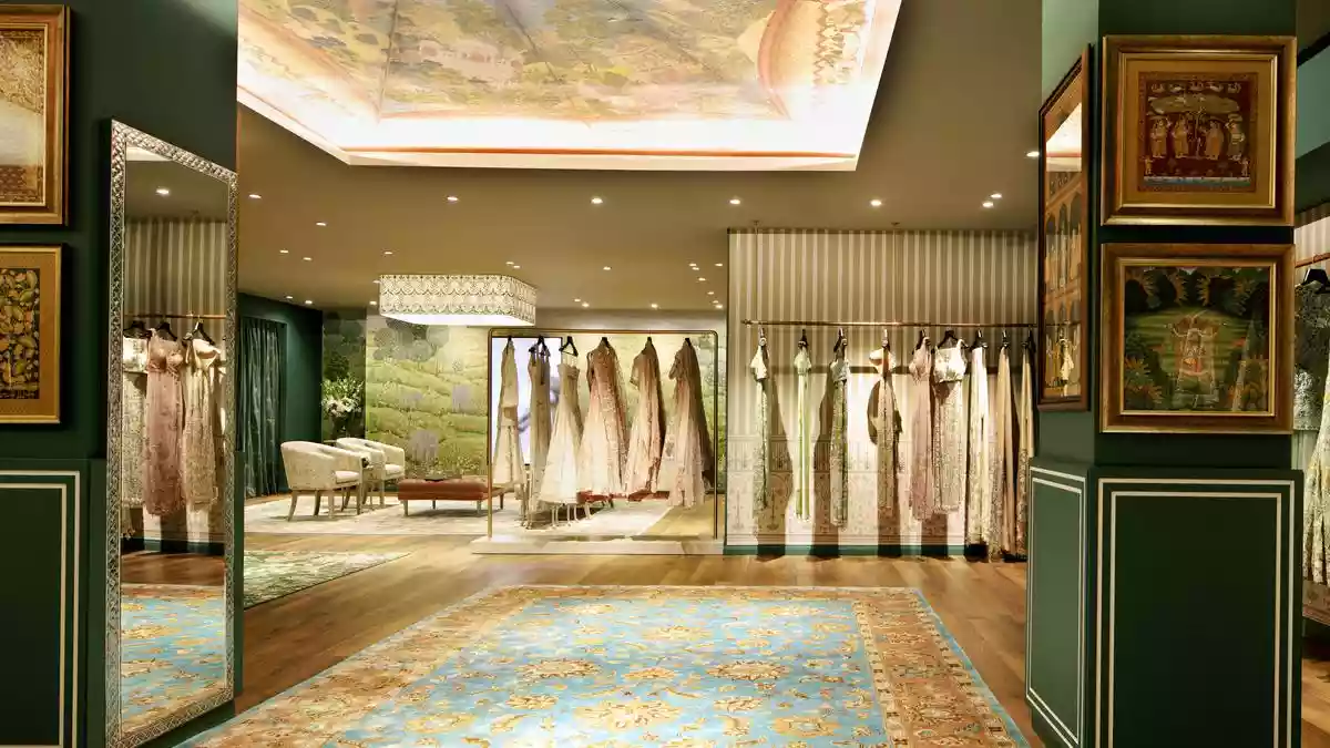 Just days before she turned her attention to a new flagship in Beverly Hills, Anita Dongre was in Vadodara, at the historic Laxmi Vilas Palace