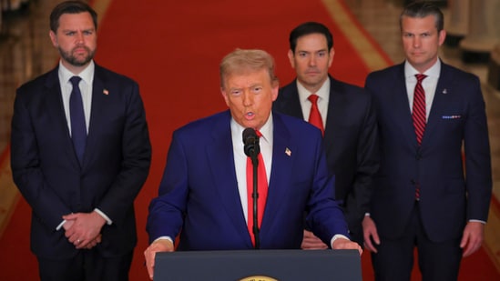 Taking to Truth Social, the US president wrote the US struck “bullseye” with the strikes on Iran. US president Donald Trump has claimed the strikes on three Iranian nuclear facilities have done “monumental damage” to Iran. The US president's latest remarks cite the satellite images released of the damage done to the Fordow nuclear site.   