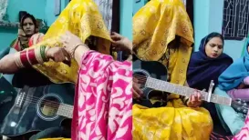 A newly married bride has been drawing significant attention online, not for her first steps into her new home, her first meal, or any traditional