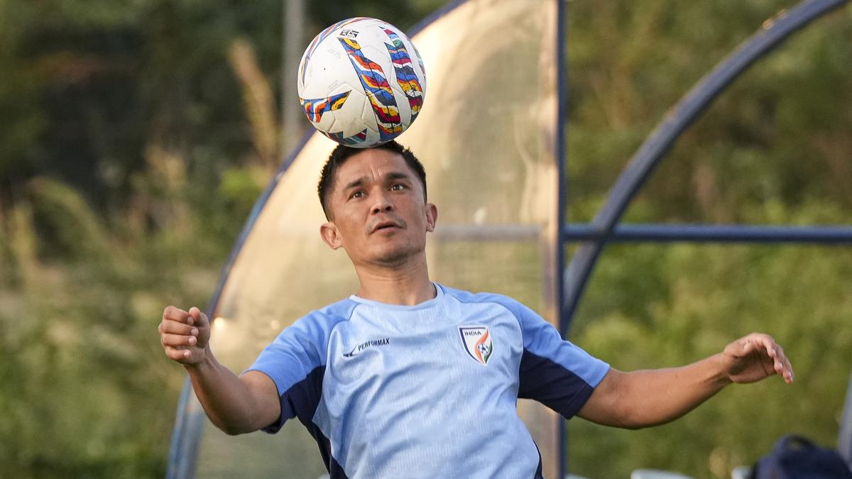 Talismanic striker Sunil Chhetri has been left out of the 35 probables named by newly-appointed Indian football team head coach Khalid Jamil for the upcoming CAFA Nations Cup in Tajikistan and Uzbekistan. It's unlikely that he was dropped on the basis of his form in the four matches he played after coming back from his international retirement.