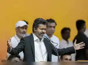 Tamil Nadu Chief Minister C Joseph Vijay met former Chief Minister MK Stalin and Deputy Chief Minister Udhayanidhi. The meeting occurred at Stalin's residence