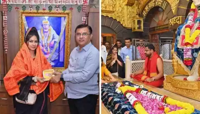 Actress Tanishaa Mukerji visited the Shirdi Sai Baba Mandir in Maharashtra to seek blessings for the new year 2026. New Delhi: Actor and Kajol's sister