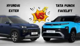 The Punch facelift starts at Rs 5.59 lakh (ex-showroom), while the Exter begins around Rs 6.00 lakh (ex-showroom). The Exter's top variants cost slightly more