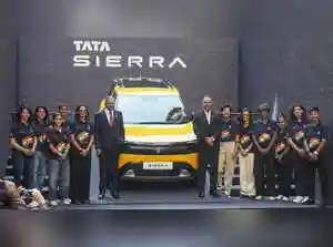 The Tata Group honored the World Cup-winning women's cricket team. Each player received a newly launched Tata Sierra SUV. Tata Sons Chairman N Chandrasekaran