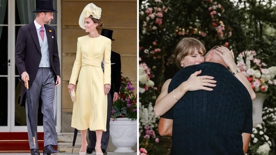 Taylor Swift and Travis Kelce's engagement post on Instagram received many reactions from celebrities and fans alike. However, one perticular like on the post piqued people's attention and created a buzz. It's from the Instagram account of The Prince and Princess of Wales, the official account dedicated to Prince William and Kate Middleton.