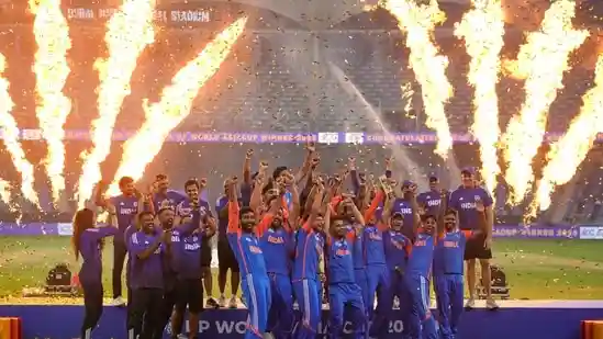 Team India's emphatic victory over Pakistan turned social media into a carnival for celebrations, as everyone from Prime Minister Narendra Modi to millions of cricket fans congratulated the Suryakumar-led squad for their brilliant showing on the field. India dominated with a five-wicket victory over arch rival Pakistan in Sunday's final with only two balls remaining.