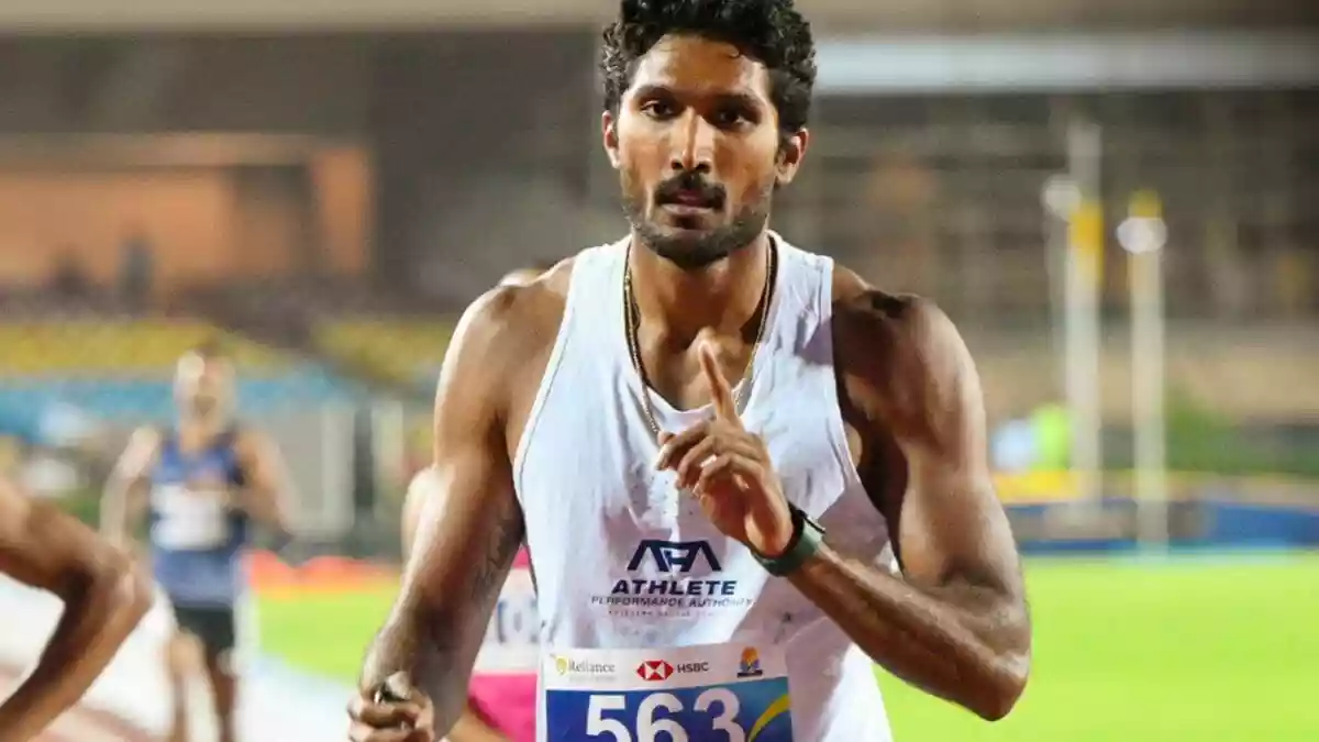 Indian athletics witnessed a historic evening in Ranchi as Tejaswin Shankar became the first Indian ever to breach the 8000-point barrier in decathlon at the
