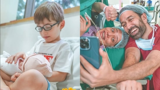 Television actor Nakuul Mehta and his wife Jankee Parekh have become parents for the second time, as they welcomed a daughter on August 15. The couple shared adorable pictures of their newborn on social media, delighting fans with the happy news. On Sunday, Nakuul and Jankee took to Instagram to post a carousel of photos announcing the arrival of their daughter. The first photo showed their son Sufi holding his newborn sister in his arms and adoring her. The second captured Nakuul gazing lovingly at his baby daughter as she lay in a cradle. The third featured a selfie of the happy parents taken shortly after her birth.