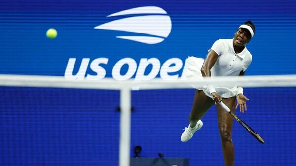 Tennis legend Venus Williams on Monday night returned to the court after a gap of two years as she played her first Grand Slam match at the US Open in Arthur Ashe Stadium, facing 2023 French Open runner-up Karolina Muchova, reported AP. She started slowly and conceded 11 of the initial 13 points and fell behind 2-0. However, as her fans at the crowd shouting, “Let's go, Venus!”, she took the next three games to go ahead 3-2, before Muchova grabbed the next four to claim the set.