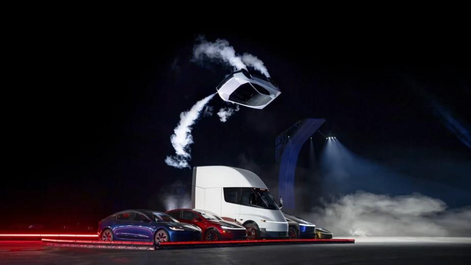 <h4>Tesla’s flying Roadster defies gravity, and will be a regulatory puzzle</h4><h4> Tesla's Roadster continues to evolve with SpaceX