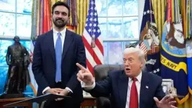 Congress MP Shashi Tharoor on Saturday reacted to United States President Donald Trump's meeting with New York City mayor Zohran Mamdani