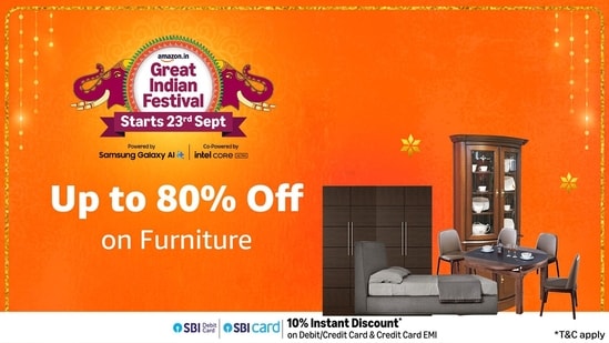 The Amazon Great Freedom Festival Sale 2025 is here, and it is bringing incredible savings on tables for the home. From stylish coffee tables to practical study tables, this sale covers every corner of your living space. Dining tables and centre tables are also part of the offers, giving you the chance to upgrade your interiors at prices you will love. Nesting tables, known for their compact and versatile use, are available at discounts that make them a smart buy this season.