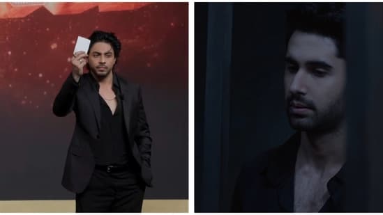 The Ba***ds of Bollywood preview was unveiled on Wednesday, and it sure did not disappoint. The show, which marks the directorial debut of Shah Rukh Khan's eldest son Aryan Khan, is a satire on Bollywood- that promises all the drama, BTS gossip, and what goes behind the making of a star. Shah Rukh was present at the launch event and gave a speech on the show made by his son. (Also read: The Ba***ds of Bollywood preview out: Aryan Khan makes meta joke on arrest; Salman Khan, Ranveer Singh make cameos)