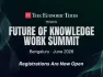 As AI reshapes how work gets done, leaders must act with clarity, not theory. The ET Future of Knowledge Work Summit brings India’s top decision-makers