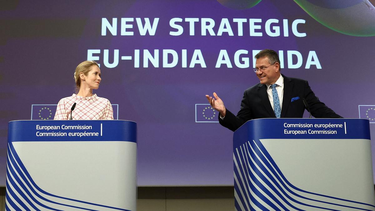 The European Union has set out a plan to upgrade its strategic ties with India, even as it warned that India's military exercises with Russia and its purchase of Russian oil are risks to the growing strategic ties between Brussels and New Delhi. The European Commission and the EU's top diplomat Kaja Kallas released ‘A New Strategic EU-India Agenda' on Wednesday (September 17, 2025) in Brussels, and urged the European Parliament and Council (i.e., the heads of member states) to adopt it.