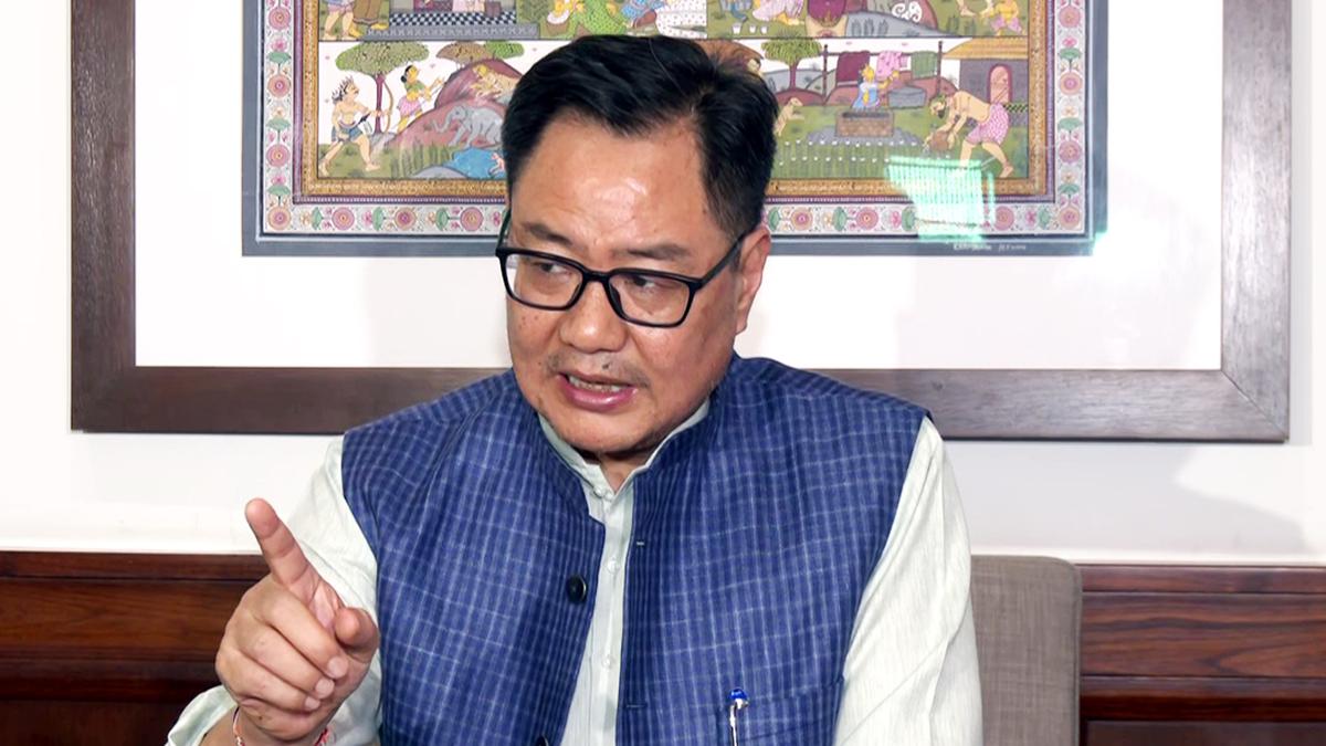 The government will be compelled to press for the passage of various Bills amid din in Parliament, Parliamentary Affairs Minister Kiren Rijiju said on Monday (August 4, 2025), as the Opposition remained adamant on their demand for a debate on the ongoing Special Intensive Revision (SIR) of electoral rolls, which the government has refused to concede.