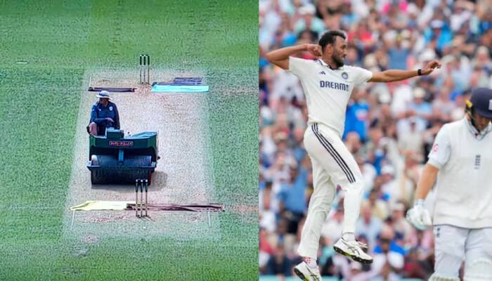 The heavy roller could play a crucial role on Day 5 of the final Test as England chase 35 runs with four wickets in hand. Its temporary flattening effect may aid England, while India banks on the new ball for breakthroughs. IND vs ENG: The fifth and final Test between India and England at The Oval is delicately poised, heading into Day 5 with both teams eyeing contrasting yet realistic outcomes. England, needing just 35 more runs with four wickets in hand, are in pole position to seal the series 3-1. India, however, will hope to stage a final-day comeback and level the series 2-2 in what has been a gripping Anderson-Tendulkar Trophy.