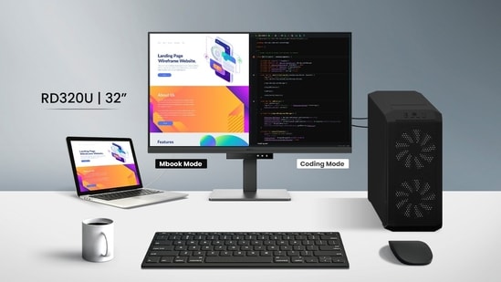 The new models are now available in India at a price of ₹61,498 for the RD320U and ₹65,998 for the RD320UA. BenQ India has introduced two new 32-inch 4K monitors under its RD Series lineup, the RD320U and RD320UA. These displays are designed specifically for software developers, technology professionals, and IT management roles. The new models are now available in India at a price of ₹61,498 for the RD320U and ₹65,998 for the RD320UA.