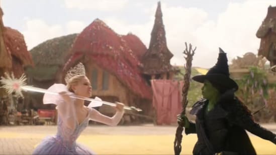 The new trailer for Wicked: For Good dropped Wednesday, September 24, showing a much darker Oz than fans might remember. Ariana Grande's Glinda and Cynthia Erivo's Elphaba are at each other's throats, with one scene showing Glinda slamming her wand against Elphaba's broom on the yellow brick road.