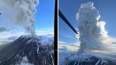 The overnight eruption of the Krasheninnikov Volcano in Kamchatka, its first in 600 years, may be connected to the huge earthquake that rocked Russia's Far East last week, Russia's RIA state news agency and scientists reported on Sunday. “This is the first historically confirmed eruption of Krasheninnikov Volcano in 600 years,