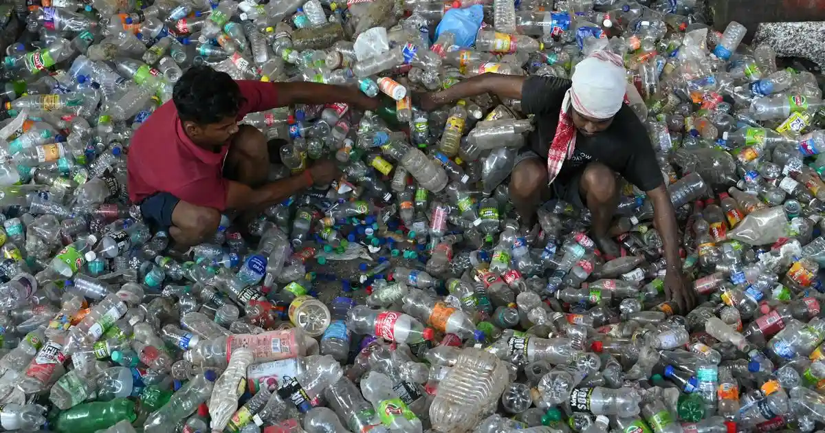 The plastics recycling system is failing