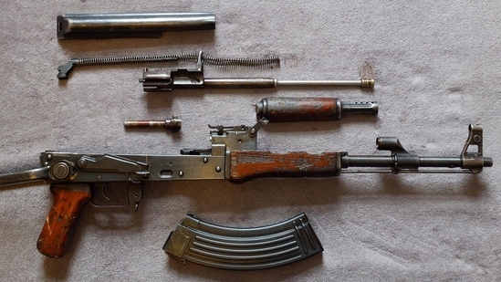 The police suspected that the weapon and cartridges were dropped by a drone from across the border. An assault rifle AK-47 along with 37 live cartridges were recovered from an agricultural field near Ghoda Chakk village in Mamdot area of Punjab's Ferozepur along the India-Pakistan border, an official said on Thursday.